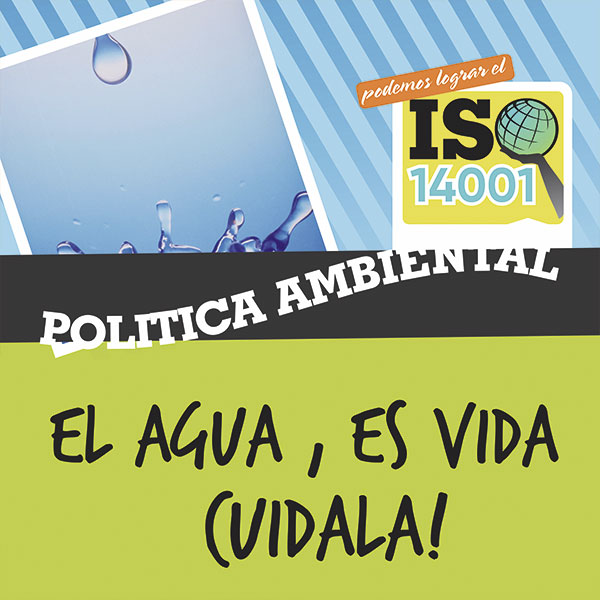 campaña medio ambiente cuidado del agua