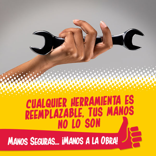 campaña seguridad manos